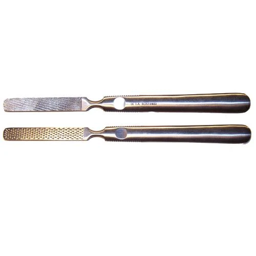 Hornhautraspel mit Metallgriff 2-seitig 17cm, 1 Stk., Groß GmbH