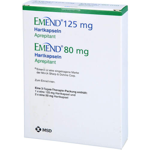 Emend 125mg/80mg, 3 ST, kohlpharma GmbH