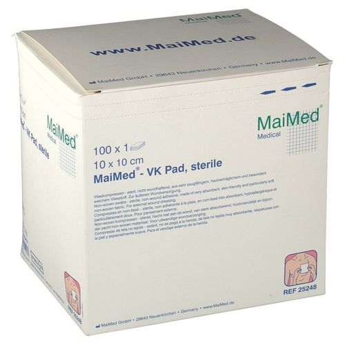 MAIMED VK PAD VLIE ST10X10, 100 Stk., MaiMed GmbH