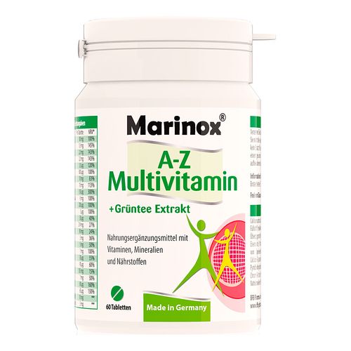 A-Z Multivitamin + Green Tea Extract Marinox, 60 ST,  BFB Pharma Handel GmbH 