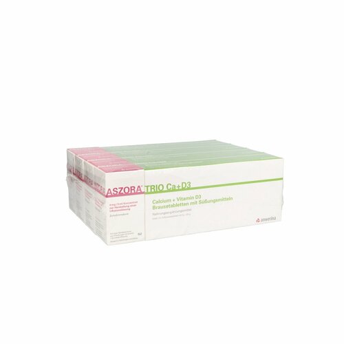 ASZORA TRIO Ca+D3 4mg/5ml+500mg/1000IE 4IFK+120BTA, 4 Pck., Anwerina Deutschland GmbH