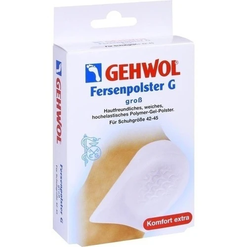 GEHWOL Fersenpolster G gro&szlig;, 2 Stk., Eduard Gerlach GmbH