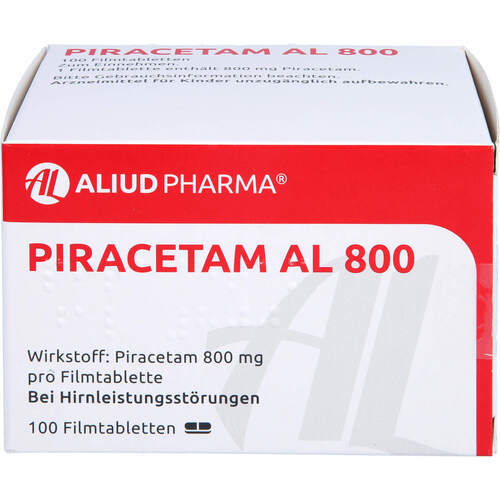 Piracetam AL 800, 100 ST, Aliud Pharma GmbH