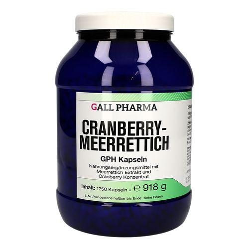 Cranberry-Meerrettich GPH Kapseln, 1750 Stk., Hecht-Pharma GmbH