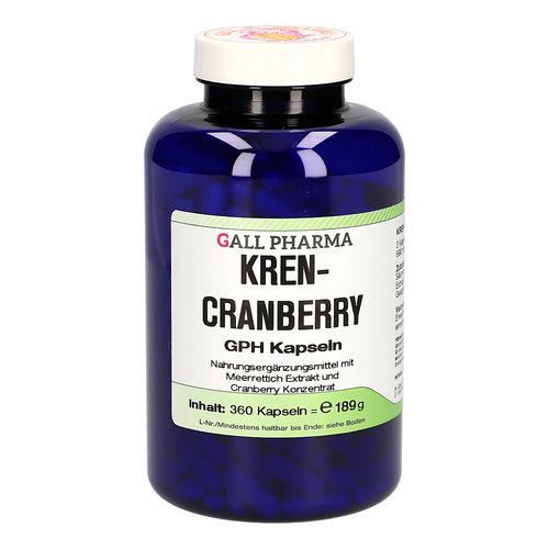 Kren-Cranberry GPH Kapseln, 360 Stk., Hecht-Pharma GmbH