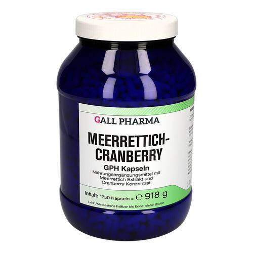 Meerrettich-Cranberry GPH Kapseln, 1750 Stk., Hecht-Pharma GmbH