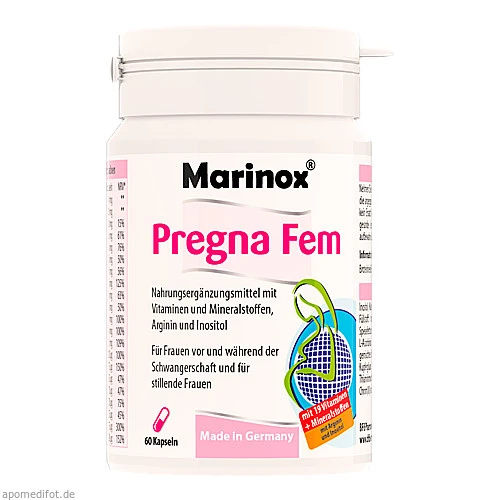Pregna Fem Capsule Marinox, 60 Stk., BFB Pharma Handel GmbH