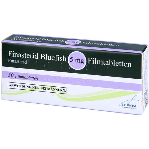Finasterid Bluefish 5mg Filmtabletten, 30 Stk., Bluefish Pharma GmbH