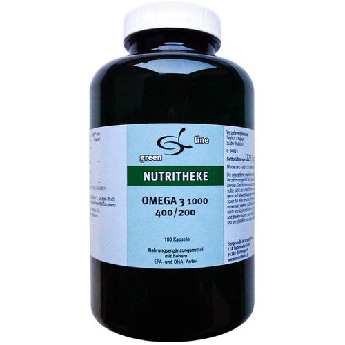 Omega 3 1000 400/200, 180 Stk., 11 A Nutritheke GmbH