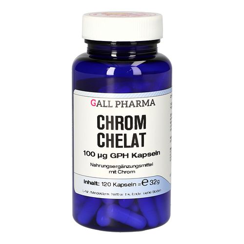 Chrom Chelat 100ug GPH Kapseln, 120 Stk., Hecht-Pharma GmbH