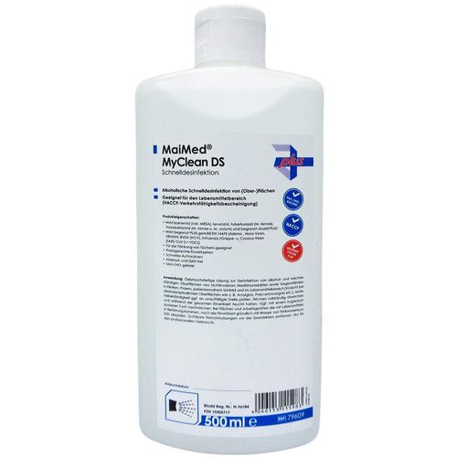 MyClean DS Schnelldesinfektion neutral Serie plus, 500 ml, MaiMed GmbH