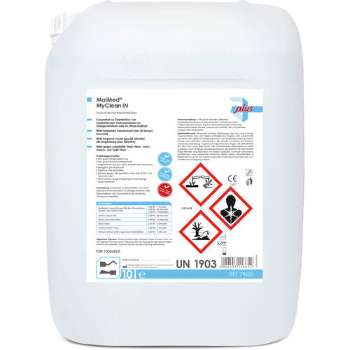 MyClean IN Instrumentendesinfektion plus, 10 l, MaiMed GmbH
