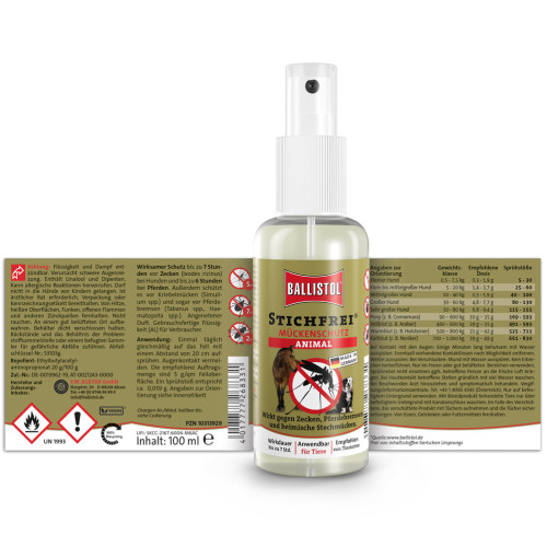 BALLISTOL Stichfrei Animal, 100 ml, Hager Pharma GmbH