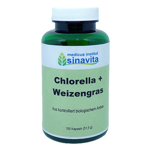 Chlorella + Weizengras, 150 Stk., medicus sinavita GmbH
