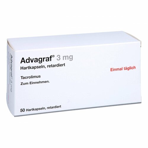 Advagraf 3 mg Hartkapseln retardiert, 50 Stk., Axicorp Pharma B.V.