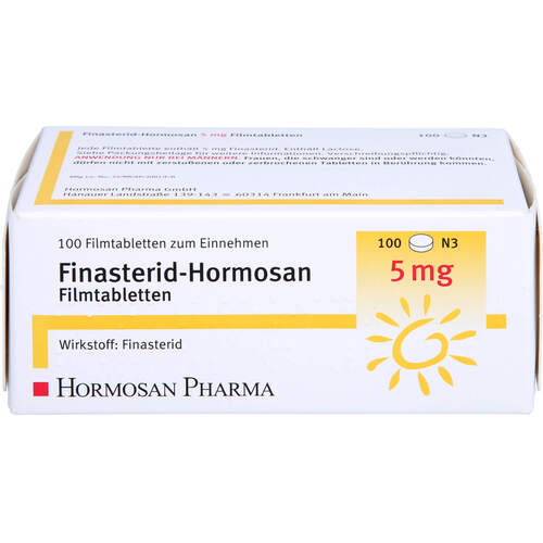 Finasterid-Hormosan 5mg Filmtabletten, 100 Stk., Hormosan Pharma GmbH