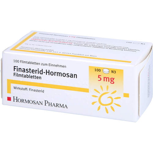 Finasterid-Hormosan 5mg Filmtabletten, 100 Stk., Hormosan Pharma GmbH
