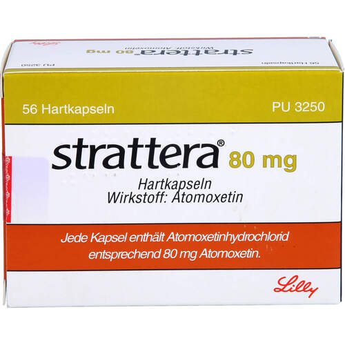 STRATTERA 80 mg Hartkapseln, 56 Stk., LILLY DEUTSCHLAND GmbH