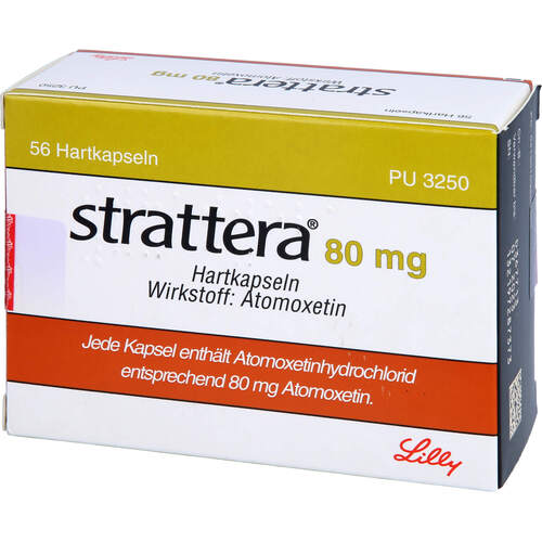 STRATTERA 80 mg Hartkapseln, 56 Stk., LILLY DEUTSCHLAND GmbH