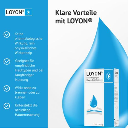 LOYON bei Schuppenflechte, Milchschorf und Kopfgneis, 15 ml, G. Pohl-Boskamp GmbH & Co. KG