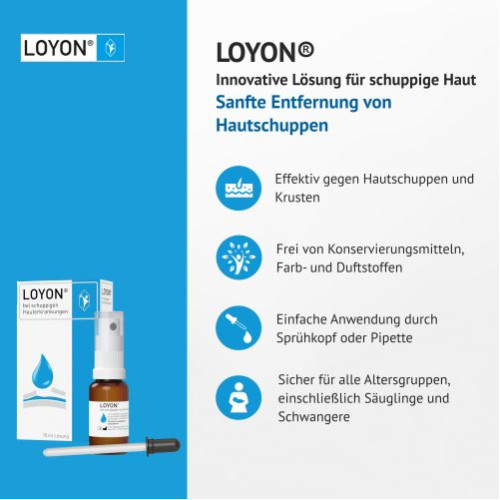 LOYON bei Schuppenflechte, Milchschorf und Kopfgneis, 15 ml, G. Pohl-Boskamp GmbH & Co. KG