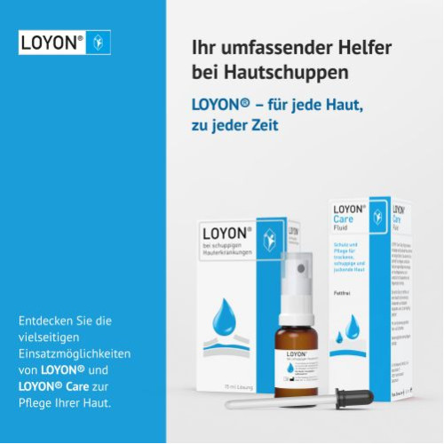 LOYON bei Schuppenflechte, Milchschorf und Kopfgneis, 15 ml, G. Pohl-Boskamp GmbH & Co. KG