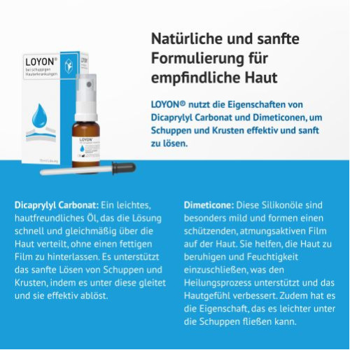 LOYON bei Schuppenflechte, Milchschorf und Kopfgneis, 15 ml, G. Pohl-Boskamp GmbH & Co. KG