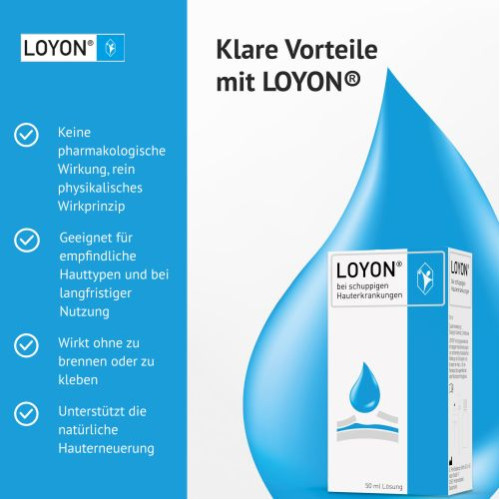 LOYON bei Schuppenflechte, Milchschorf und Kopfgneis, 50 ml, G. Pohl-Boskamp GmbH & Co. KG