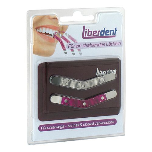 Liberdent Zahnzwischenraumreiniger mit Etui lila, 2 Stk., Megadent Deflogrip Gerhard Reeg GmbH