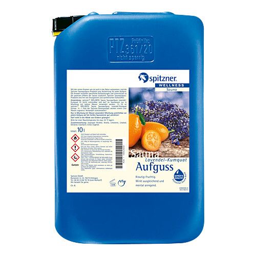SPITZNER Saunaaufguss Lavendel-Kumquat Wellness, 10000 ml, Dr.Willmar Schwabe GmbH & Co.KG
