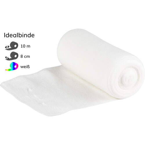 URGOLAST haft latexfrei Binde 8 cmx10 m, 1 Stk., Urgo GmbH