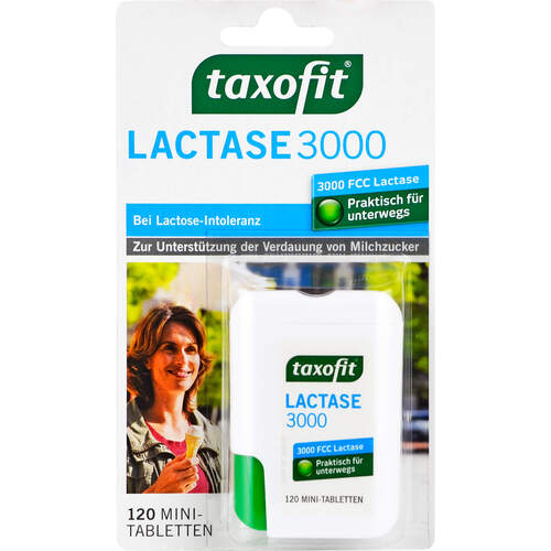 TAXOFIT Lactase 3.000 Tabletten, 120 Stk., MCM Klosterfrau Vertriebsgesellschaft mbH