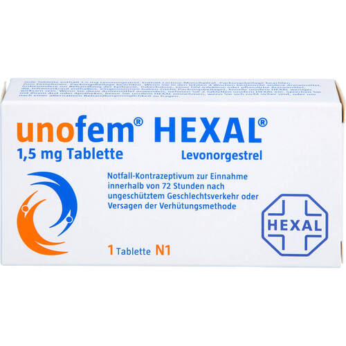 unofem HEXAL 1.5mg Tablette, 1 Stk., HEXAL AG