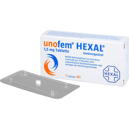unofem HEXAL 1.5mg Tablette, 1 Stk., HEXAL AG