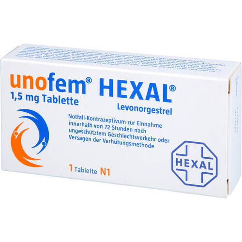 unofem HEXAL 1.5mg Tablette, 1 Stk., HEXAL AG
