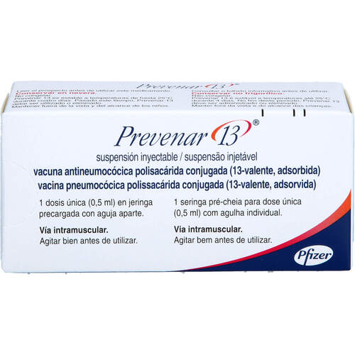Prevenar 13 Injektionssuspension, 1 Stk., Axicorp Pharma B.V.