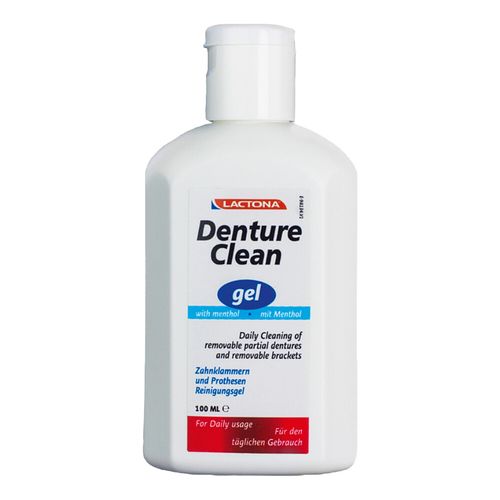 Zahnspangen-/Prothesenreinigungsgel Denture Clean, 100 ML,  Megadent Deflogrip Gerhard Reeg GmbH 