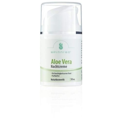 Aloe Vera Nachtcreme, 50 ml, Spinnrad GmbH