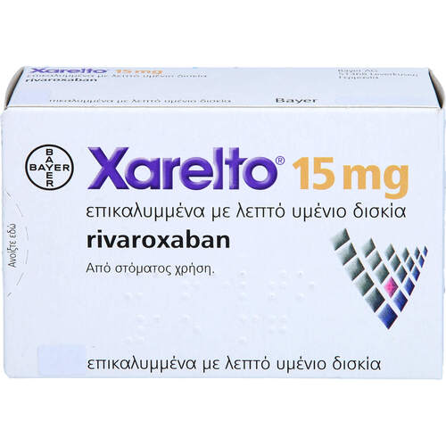 Xarelto 15mg Filmtabletten, 42 Stk., Docpharm GmbH