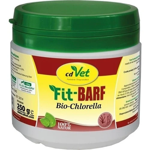 Fit-BARF Bio-Chlorella vet, 250 g, cdVet Naturprodukte GmbH