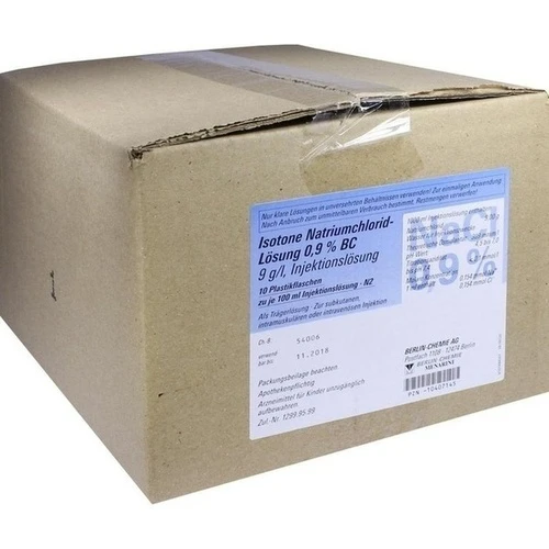 ISOTONE NaCl Lösung 0,9% BC Plastikfl.Inj.-Lsg., 10x100 ml, BERLIN-CHEMIE AG