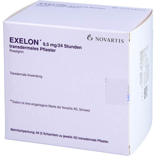 Exelon 9.5 mg/24 Std. transdermales Pflaster, 84 Stk., kohlpharma GmbH