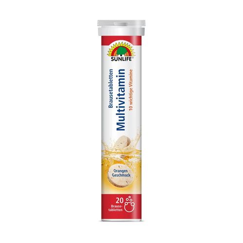 Sunlife Multivitamin Brausetabletten, 20 Stk., Sunlife GmbH Produktions- und Vertriebsgesellschaft mbH
