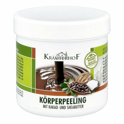 Kräuterhof Körperpeeling mit Kakao- u. Sheabutter, 400 G, Asam Betriebs-GmbH