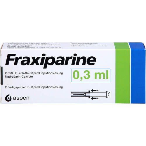 Fraxiparina 0.3ml Injektionslösg. i.e.Fertigspr., 2X0.3 ML, Emra-Med Arzneimittel GmbH