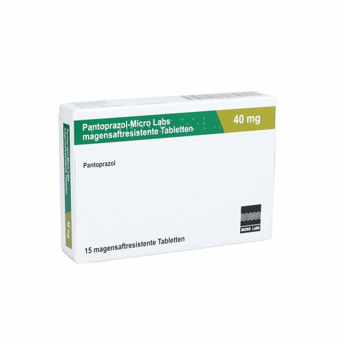 Pantoprazol-Micro Labs 40 mg, 15 Stk., Micro Labs GmbH