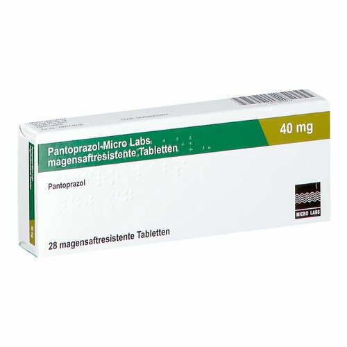 Pantoprazol-Micro Labs 40 mg, 28 ST, Micro Labs GmbH