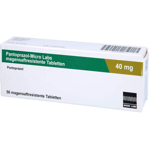 Pantoprazol-Micro Labs 40 mg, 56 Stk., Micro Labs GmbH
