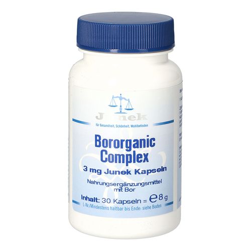 Bororganic Complex 3mg Junek Kapseln, 30 Stk., Bios Medical Services