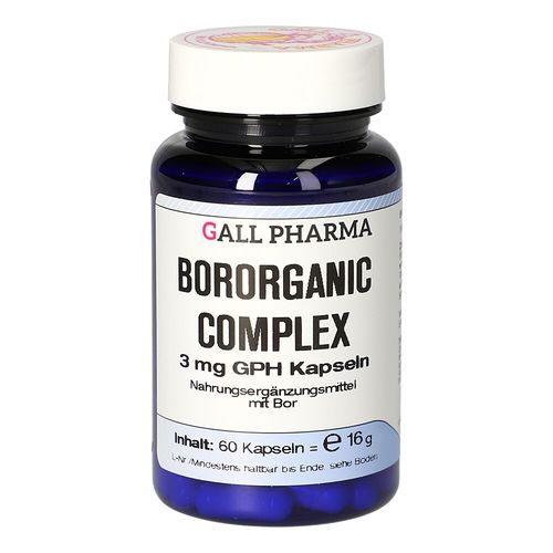 Bororganic complex 3MG GPH Kapseln, 60 Stk., Hecht-Pharma GmbH